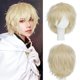 thumbnail image 1 of Peluca corta para cosplay S-noilite, sintética, resistente al calor, rubia, 1 of 6