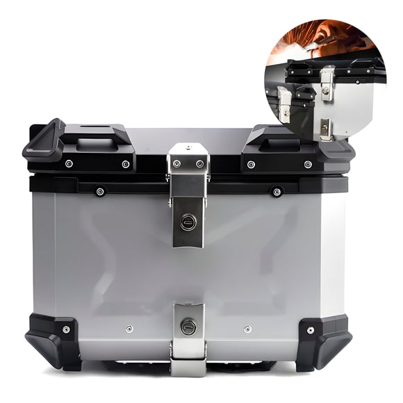 Maleta Top Case Superior Moto Motocicleta 55 Lt Xseries Gris