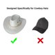 thumbnail image 4 of Soporte para sombreros de vaquero Yuoyar para SUV y coche, mantiene la forma del sombrero, 4 of 8