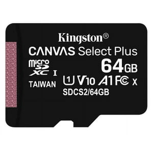 Micro Sd Kingston Canvas Select Plus 64Gb