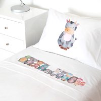 Tuyo Print - Juego De Sábanas Transición Animales Acuarela