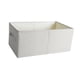 thumbnail image 4 of Cesta De Almacenamiento Plegable Para Ropa, Armario, Caja De Almacenamiento Para Ropa, Libros, Manta XXL, Color Beige, 4 of 5