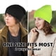 thumbnail image 3 of Gorros para hombre y mujer, paquete de 2, para otoño e invierno, unisex, cálidos, de punto, suaves, para esquí, CLT01, 3 of 6