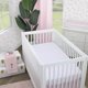 thumbnail image 4 of Sábana para cuna Disney Minnie Mouse Be Happy rosa y blanco, 4 of 5