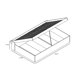 thumbnail image 3 of Cama Baul 2 Plazas Estambul Nogal Base normal, 3 of 4