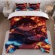 thumbnail image 1 of Firefighter Uniform Female Character Themed Bedding Set Soft and Comfortable for All Seasons, 1 of 1