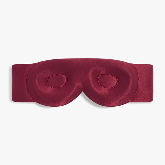 Máscara de Dormir Dore & Rose Aura de Seda Mulberry 23 Momme con Contorno 3D para Oscurecer