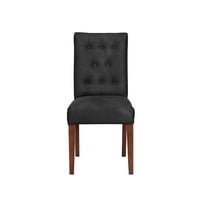 Latam Home - Silla Oviedo Cuero Kentucky Negro