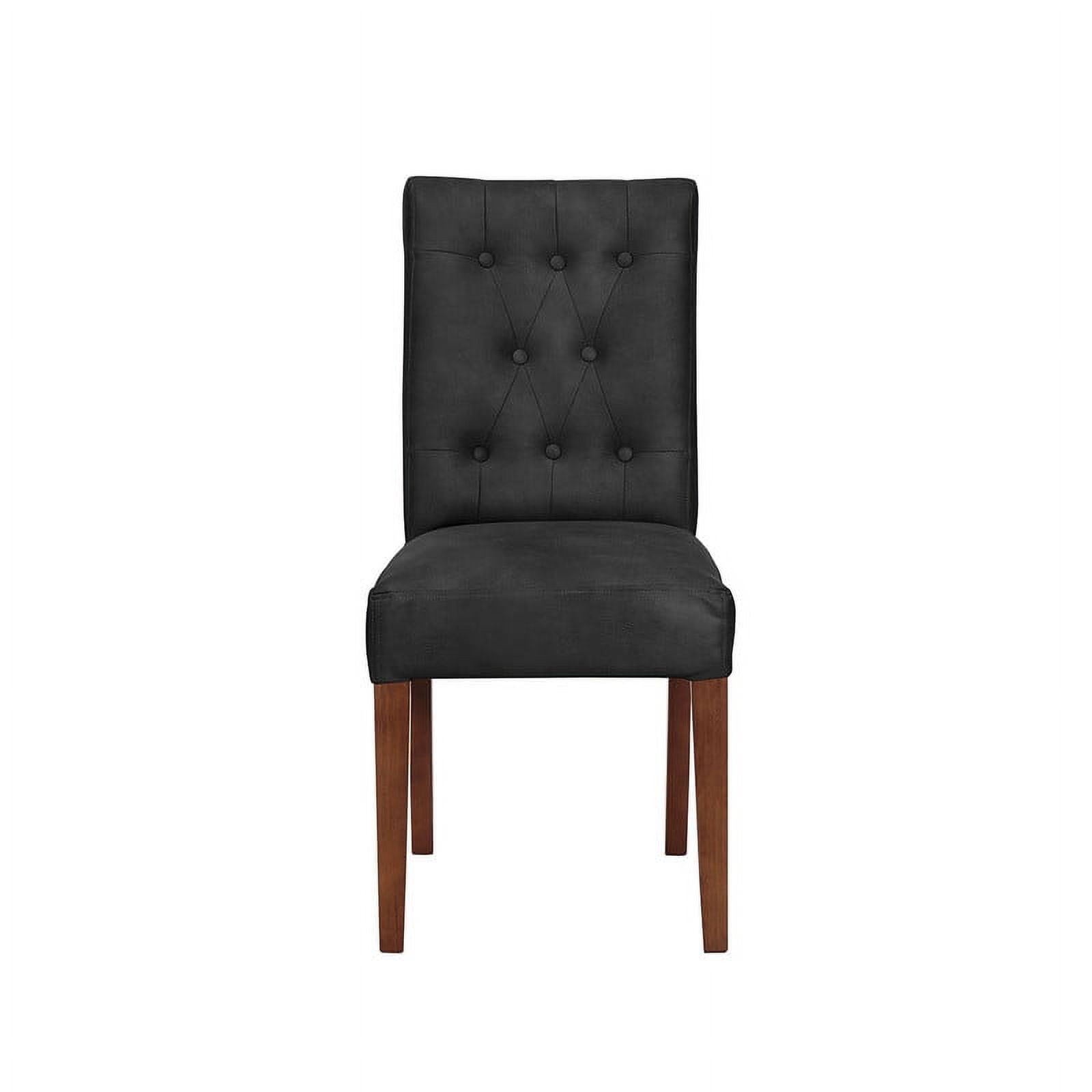 Latam Home - Silla Oviedo Cuero Kentucky Negro