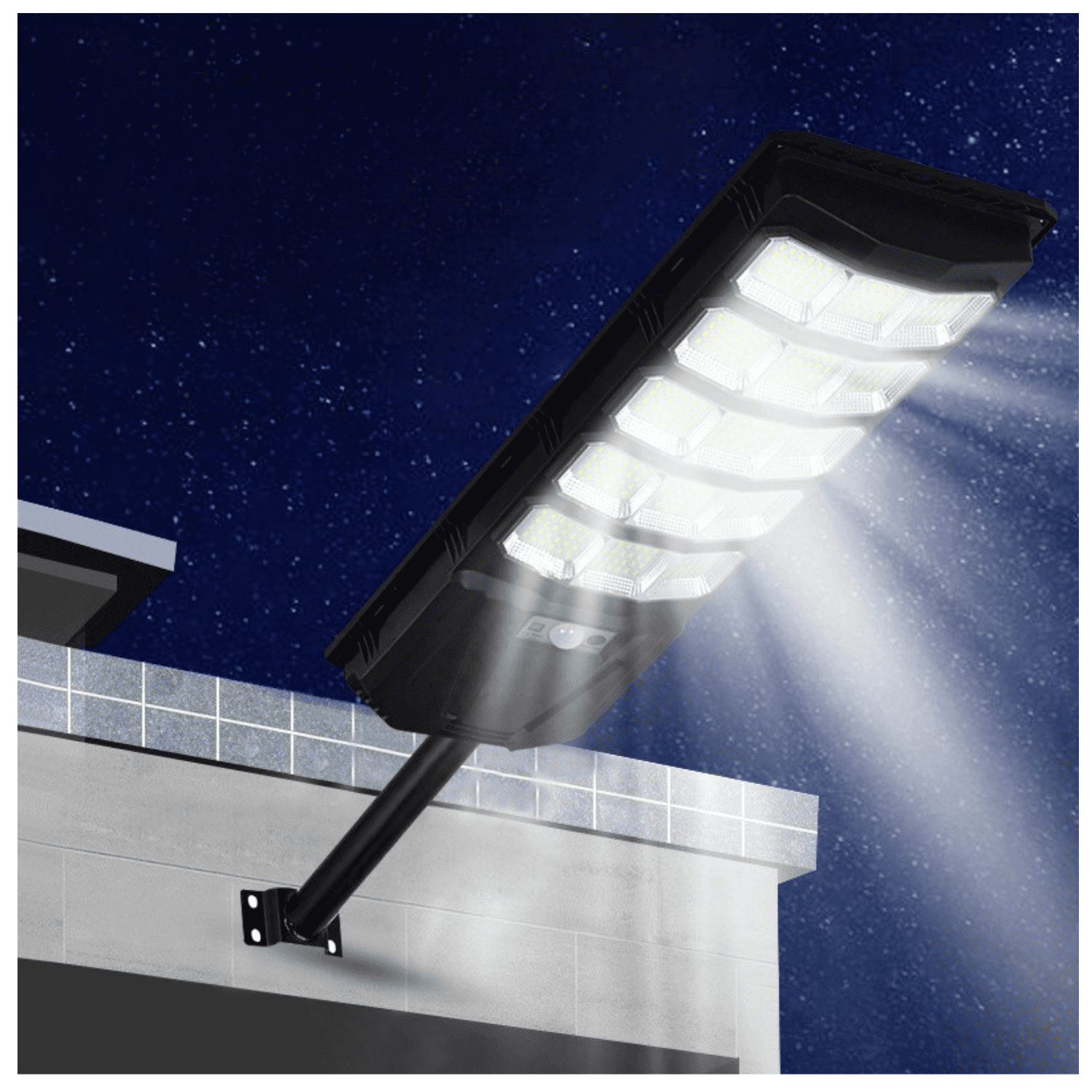 Genérico - Foco Solar Led 1200w Exterior Ip65 Impermeable + Control