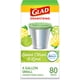 thumbnail image 1 of Bolsas de basura Glad Odorshield, 15 litros, cidra dulce y lima, 80 unidades, 1 of 9