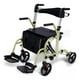 thumbnail image 1 of Andador 4 Ruedas Plegable 2 En 1 Silla De Ruedas Apoyabrazos 1001C, 1 of 3