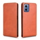 thumbnail image 4 of Funda tipo folio para Motorola Moto G45 5G con soporte magnético y protección para la cámara Marrón, 4 of 6