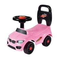 Babyluna - Auto Correpasillos Andador Para Niños Con Sonido Rosado