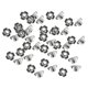 thumbnail image 5 of 50 piezas de zinc chapado en acero al carbono de cuatro garras T tuerca roscada inserta rosca M6, 5 of 5