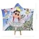 thumbnail image 2 of Shin-chan Manta Capa con Capucha Anti-Bolitas, Manta de Lana Ártica Suave, Manta Portátil de Felpa Ligera y Lujosa, Poncho para Siesta en Casa y Oficina, 100*130cm, 2 of 6