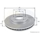 thumbnail image 2 of Disco Freno para auto COMLINE ADC0381V, 2 of 2