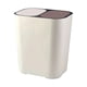 thumbnail image 5 of Separación Seca Y Húmeda Cubo De Basura Cubo De Almacenamiento De Basura Para Garaje, Dormitorio Blanco, 5 of 5
