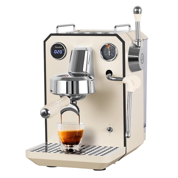 Máquina de café espresso Gemilai Owl G3006 15 bar con espumador de leche de 1,7 L