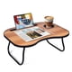 thumbnail image 1 of Mesa de Regazo DESTINYGEARS 48 × 36 cm Plegable de Nogal Negro, 1 of 6