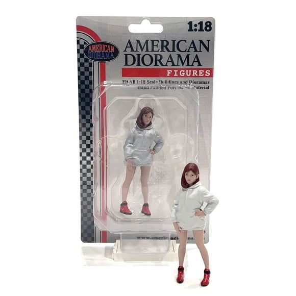 Figura de chicas hip hop para modelos a escala 1/18