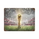 thumbnail image 1 of FIFA WORLD CUP Cartel Metálico, Decoración de Pared de Cartel Metálico Personalizado para Regalos de Fans, Amigos, Familia y Amantes 30*40cm, 1 of 6