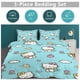 thumbnail image 5 of Hello Kitty Print Bedding Set Pattern Duvet Cove Set 3 Pieces 1 Quilt Cover And 2 Pillowcases for Women Men Teens, 5 of 5