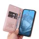 thumbnail image 2 of Funda Billetera de Cuero para Google Pixel 9 5G con Tarjetero y Soporte - Tapa Magnética Rosa, 2 of 6