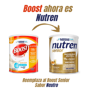 Nestlé - Nutren (Ex Boost ) Suplemento En Polvo Senior Neutro 740Gs