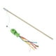 thumbnail image 1 of Cat Wand Toy Cat Teaser Wand Fun Playing Scratching Juguetes Interactivos Para Gatitos Verde, 1 of 5
