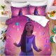 thumbnail image 1 of Bedding Sets Anime Wish Figure Asha Cosplay Cute Bed Sheets,Children's Quilt Covers Pillowcases Bedroom Duvet Cover Sets Bed Sheets, 1 of 5
