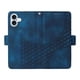 thumbnail image 4 of Carcasa FOXDOCK iPhone 16 Plus de cuero PU, diseño acolchado clásico, protección contra caídas y rayones, 4 of 5