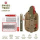thumbnail image 1 of Kit Cuchillo Fijo Swiss Tech 6 Piezas Acero 18cm Camping, 1 of 3