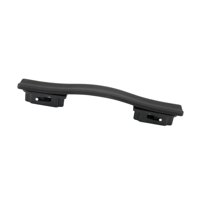 Magideal - Repuesto De Manija De Maleta De Equipaje, Manija De Tracción, Piezas De Reparación De Agarre, 20 Cm, Accesorios Portátiles Fáciles De Instalar, Manija Negro Curvo