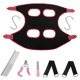thumbnail image 5 of Juego De Hamaca Para Aseo De Perros Bolsa De Sujeción De Arnés Para Perros Que Se Lavan Negro Rojo L, 5 of 5
