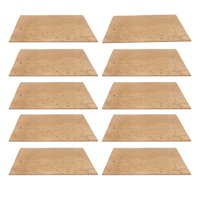 Bothyi - 10X Key Mute Cork Kits De Repuesto Saxofón Corcho 2 Mm Para Alto/Soprano/Tenor