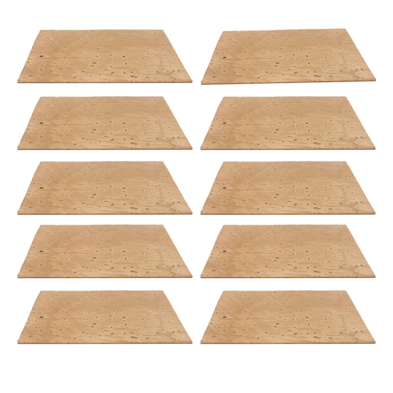 Bothyi - 10X Key Mute Cork Kits De Repuesto Saxofón Corcho 2 Mm Para Alto/Soprano/Tenor