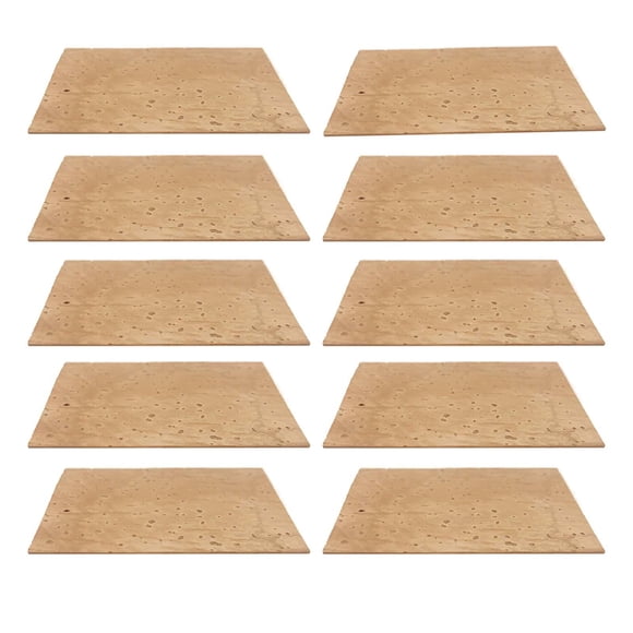 10x Key Mute Cork Kits De Repuesto Saxofón Corcho 2 Mm Para Alto/soprano/tenor