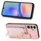 thumbnail image 2 of Funda Magnética Para Samsung Galaxy A05s Con Billetera Y Anillo Protector Resistente Rosa, 2 of 6