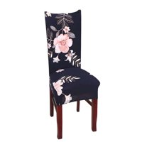 Genérico - Set De 6 Fundas De Silla Elasticadas Con Diseño Estampado F25