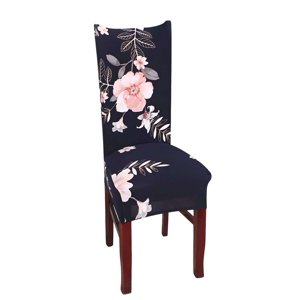 Genérico - Set De 6 Fundas De Silla Elasticadas Con Diseño Estampado F25