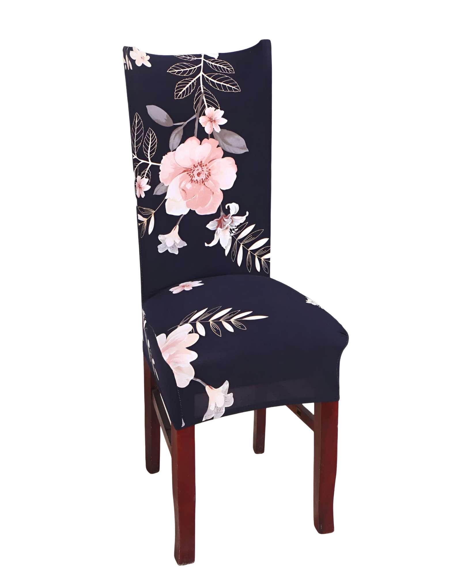 Genérico - Set De 6 Fundas De Silla Elasticadas Con Diseño Estampado F25