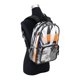 thumbnail image 3 of Mochila Eastsport 191470WDBLK de 16 pulgadas de PVC transparente, 900 cu in, 3 of 3