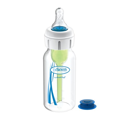 Dr. Brown'S - Mamadera Anticólico Alimentación Especial 120Ml Con Tetina 0-3M