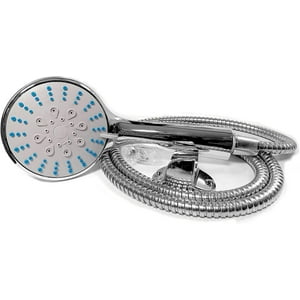 Citotools - Kit De Ducha Teléfono Manguera Soporte Cromado Acero Inox