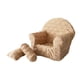 thumbnail image 3 of Juego De Sofás Para Posar Accesorios Para Fotos De Bebés Juego De Almohadas Y Cojines Amigable Con La Piel Para Bebés Marrón Claro, 3 of 5