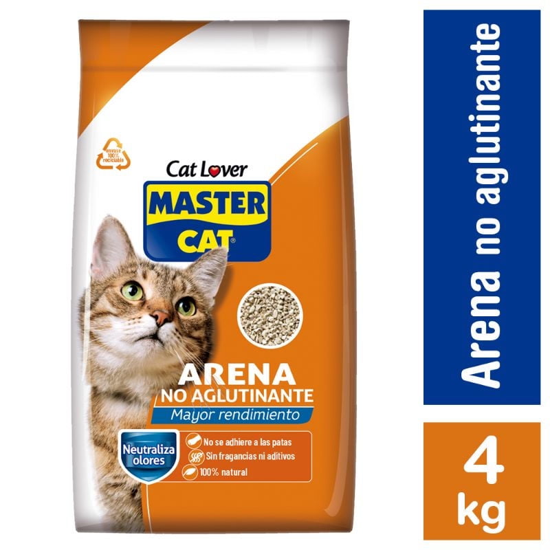 Master Cat - Arena Sanitaria Para Gato No Aglutinante Bolsa