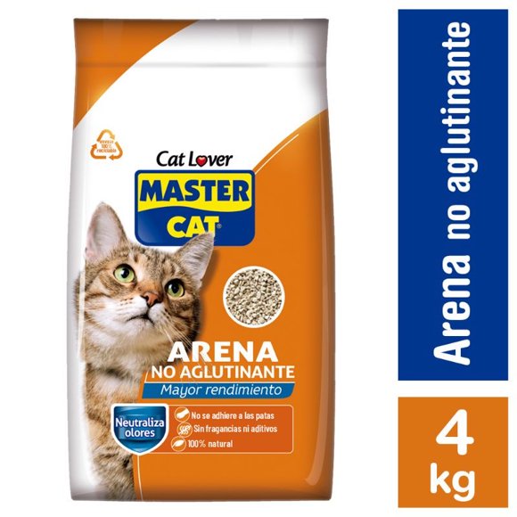 Arena Sanitaria para Gato No Aglutinante Bolsa, 4 Kg
