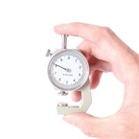 Xusx111 - Espesor Espesor Redondo Indicador De Esfera Equipo De Tablero De Cuero De Joyería De Medición Portátil