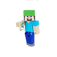 Mattel - Figura De Acción Minecraft Underwater Steve De 8 Cm Con Accesorio